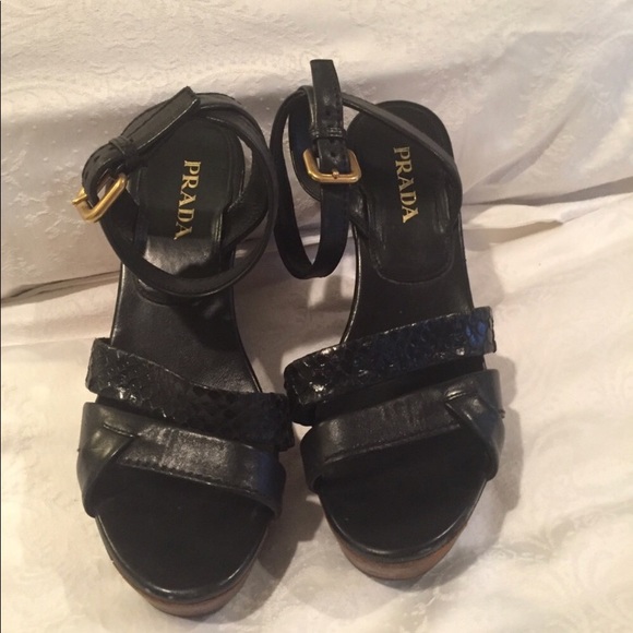 Authentic Prada Wedges - Picture 4 of 11